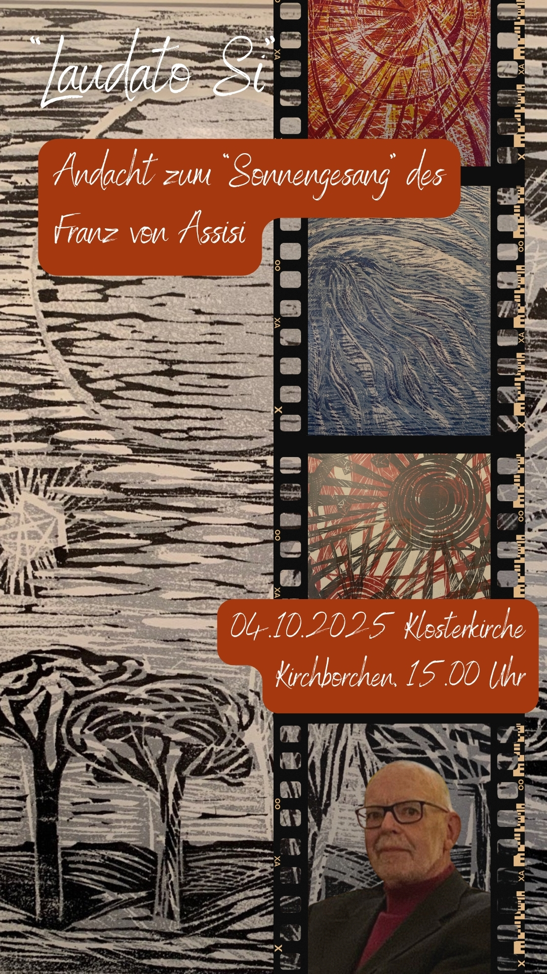 800 Jahre Sonnengesang: Holzschnitt-Ausstellung von Alfons Bickmann